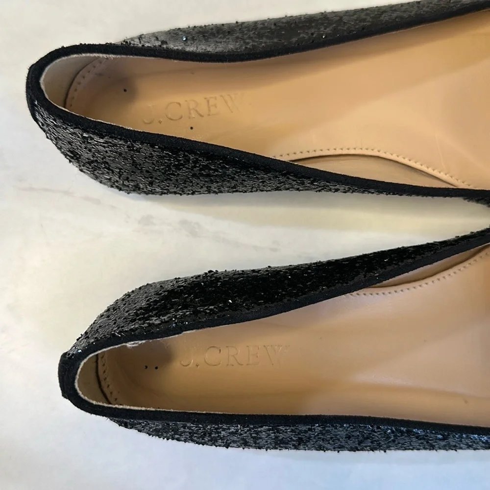 J. Crew Sophie Glitter Loafers